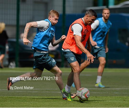 Republic of Ireland Squad Training - Monday 12th August