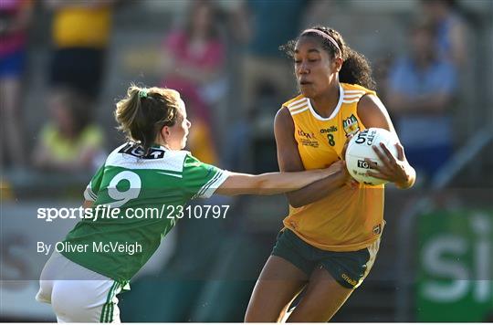 Antrim v Fermanagh - 2022 TG4 All-Ireland Ladies Football Junior Championship Final Replay Antrim v Fermanagh - 2022 TG4 All-Ireland Ladies Football Junior Championship Final Replay