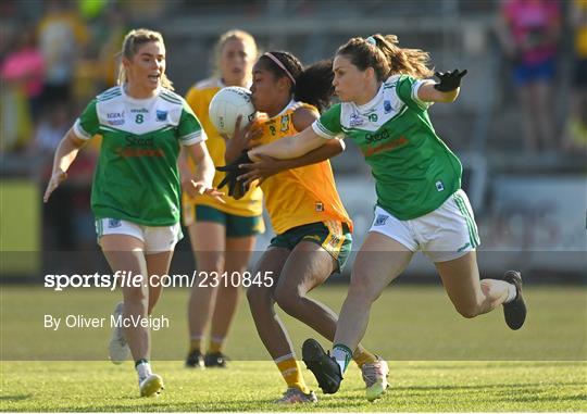 Antrim v Fermanagh - 2022 TG4 All-Ireland Ladies Football Junior Championship Final Replay Antrim v Fermanagh - 2022 TG4 All-Ireland Ladies Football Junior Championship Final Replay
