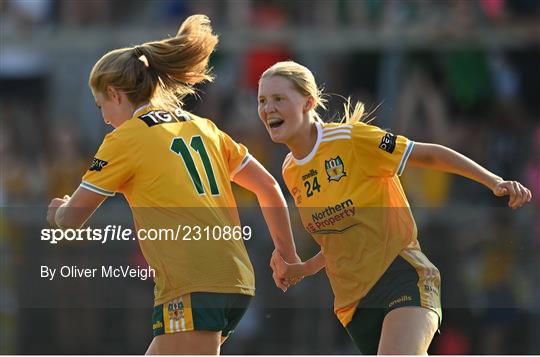 Antrim v Fermanagh - 2022 TG4 All-Ireland Ladies Football Junior Championship Final Replay Antrim v Fermanagh - 2022 TG4 All-Ireland Ladies Football Junior Championship Final Replay