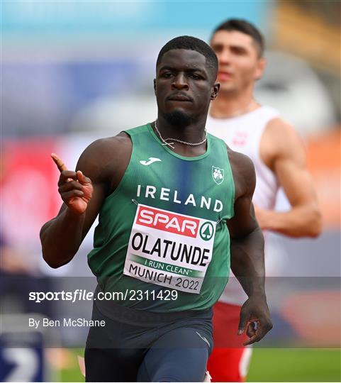 Athletics - Day 5 - European Championships Munich 2022 Athletics - Day 5 - European Championships Munich 2022