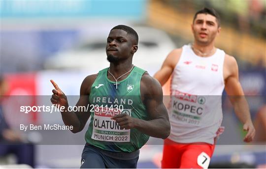 Athletics - Day 5 - European Championships Munich 2022 Athletics - Day 5 - European Championships Munich 2022