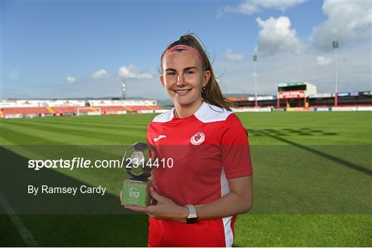 SSE Airtricity Women's National League Player of the Month June/July 2022