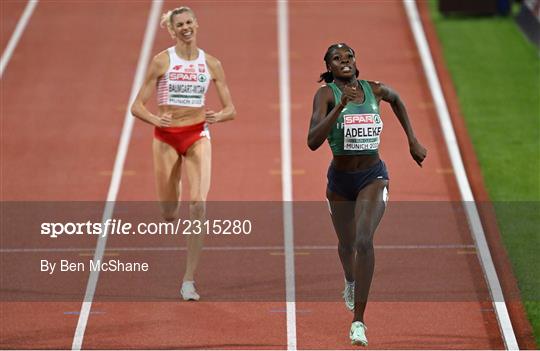 Athletics - Day 7 - European Championships Munich 2022 Athletics - Day 7 - European Championships Munich 2022
