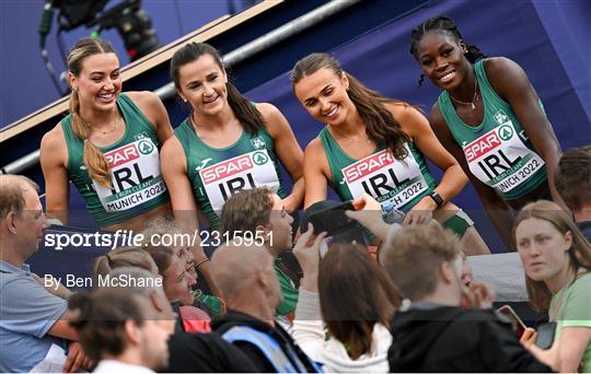 Athletics - Day 9 - European Championships Munich 2022 Athletics - Day 9 - European Championships Munich 2022