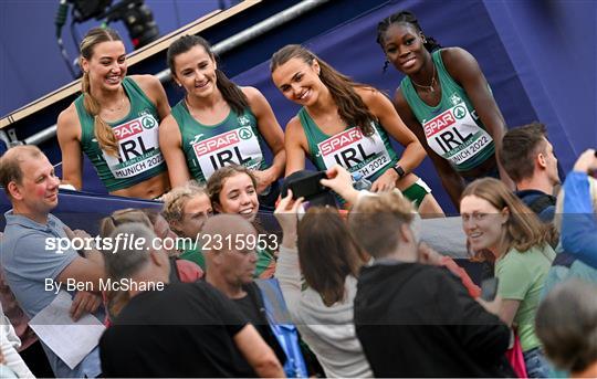 Athletics - Day 9 - European Championships Munich 2022 Athletics - Day 9 - European Championships Munich 2022