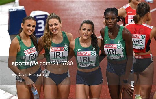 Athletics - Day 10 - European Championships Munich 2022 Athletics - Day 10 - European Championships Munich 2022