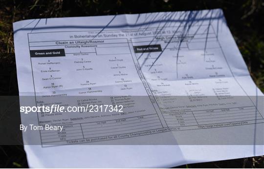 Clonoulty Rossmore v Moycarkey - Tipperary County Senior Hurling Championship - Group 1 Round 3