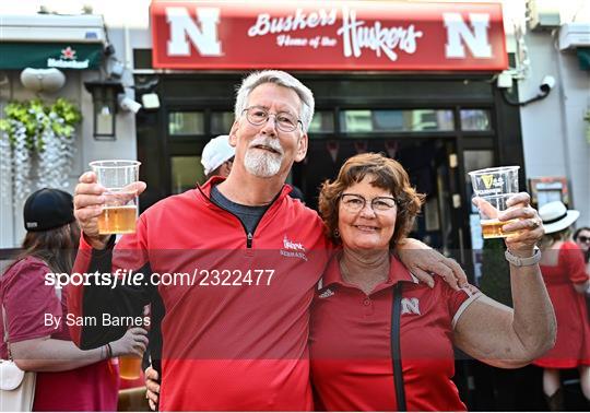 Temple Bar Tailgating for Northwestern Wildcats v Nebraska Cornhuskers - The Aer Lingus College Football Classic 2022