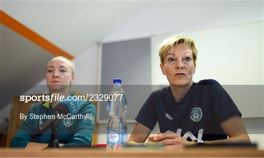 Republic of Ireland Women Press Conference & Training Session
