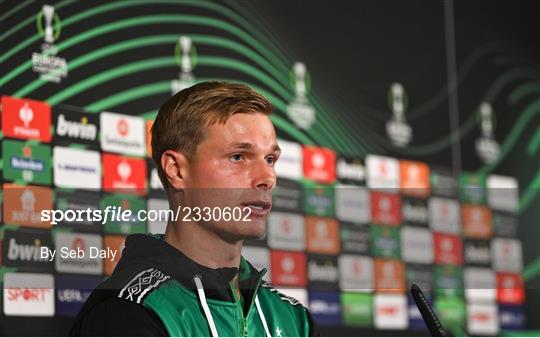 Shamrock Rovers Squad Training Session and Media Conference