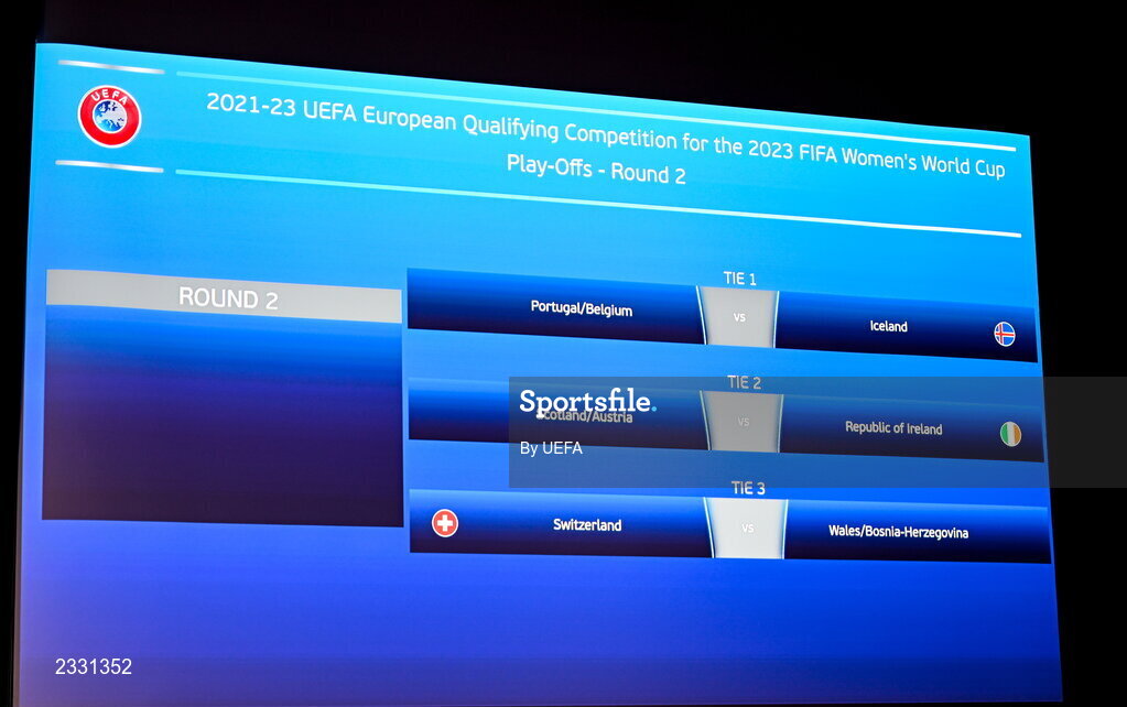 Sportsfile - FIFA Women's World Cup 2023 Play-offs Draw - 2331352 Sportsfile - FIFA Women's World Cup 2023 Play-offs Draw - 2331352