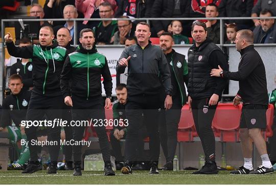 Derry City v Shamrock Rovers - Extra.ie FAI Cup Quarter-Final Derry City v Shamrock Rovers - Extra.ie FAI Cup Quarter-Final