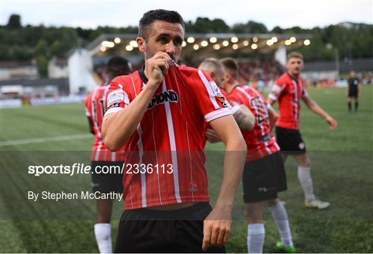 Derry City v Shamrock Rovers - Extra.ie FAI Cup Quarter-Final Derry City v Shamrock Rovers - Extra.ie FAI Cup Quarter-Final