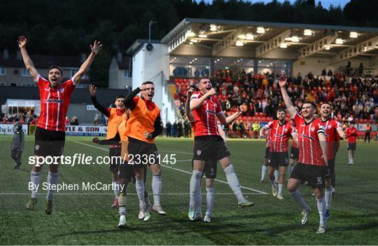 Derry City v Shamrock Rovers - Extra.ie FAI Cup Quarter-Final Derry City v Shamrock Rovers - Extra.ie FAI Cup Quarter-Final