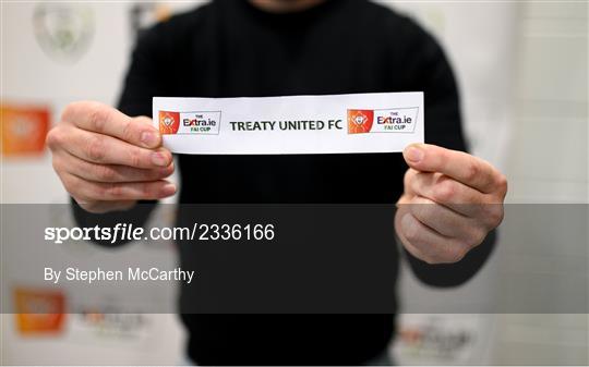 Extra.ie FAI Cup Semi-Final Draw Extra.ie FAI Cup Semi-Final Draw