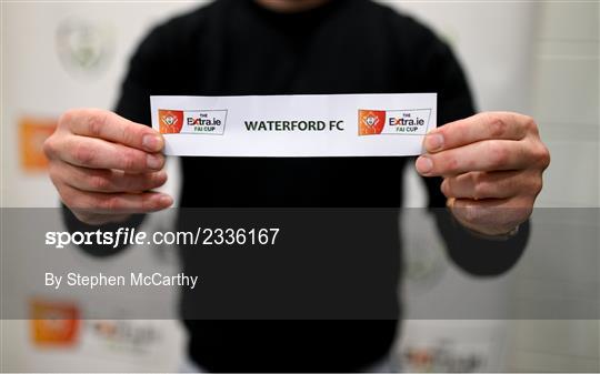 Extra.ie FAI Cup Semi-Final Draw Extra.ie FAI Cup Semi-Final Draw