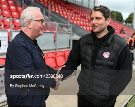 Derry City v Shamrock Rovers - Extra.ie FAI Cup Quarter-Final Derry City v Shamrock Rovers - Extra.ie FAI Cup Quarter-Final