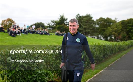 Republic of Ireland Press Conference & Training Session Republic of Ireland Press Conference & Training Session