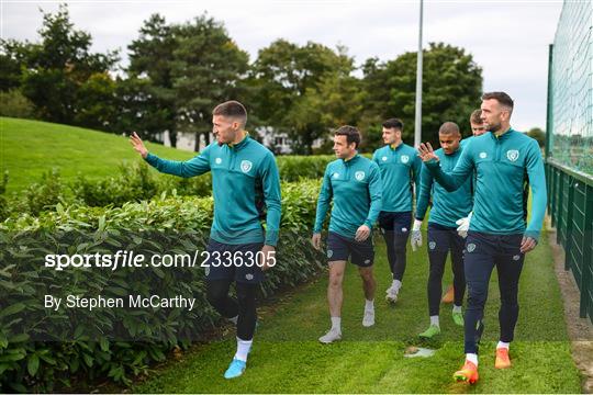 Republic of Ireland Press Conference & Training Session Republic of Ireland Press Conference & Training Session