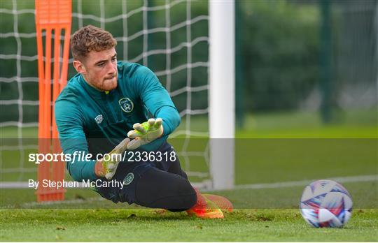 Republic of Ireland Press Conference & Training Session Republic of Ireland Press Conference & Training Session