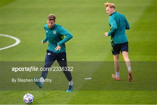 Republic of Ireland Press Conference & Training Session Republic of Ireland Press Conference & Training Session