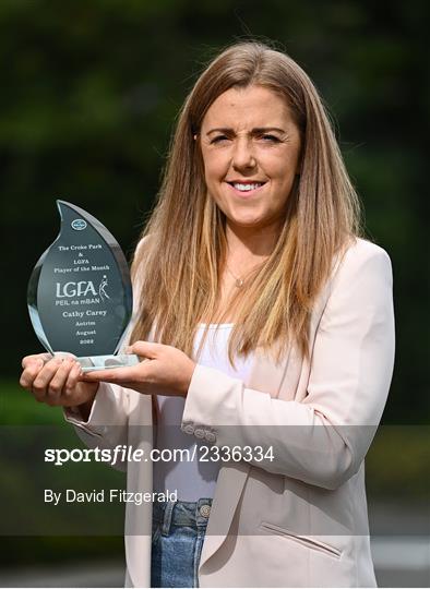 The Croke Park/LGFA Player of the Month award for August 2022 The Croke Park/LGFA Player of the Month award for August 2022