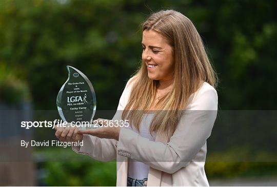 The Croke Park/LGFA Player of the Month award for August 2022 The Croke Park/LGFA Player of the Month award for August 2022
