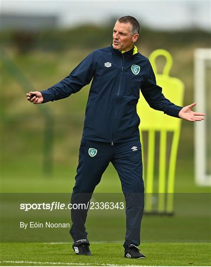 Republic of Ireland U21's Training Session