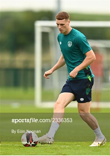 Republic of Ireland U21's Training Session