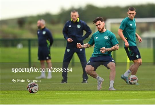 Republic of Ireland U21's Training Session