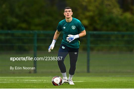 Republic of Ireland U21's Training Session Republic of Ireland U21's Training Session