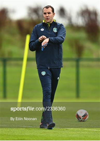 Republic of Ireland U21's Training Session Republic of Ireland U21's Training Session