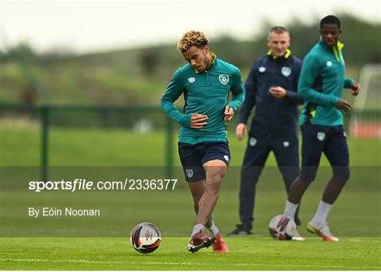 Republic of Ireland U21's Training Session