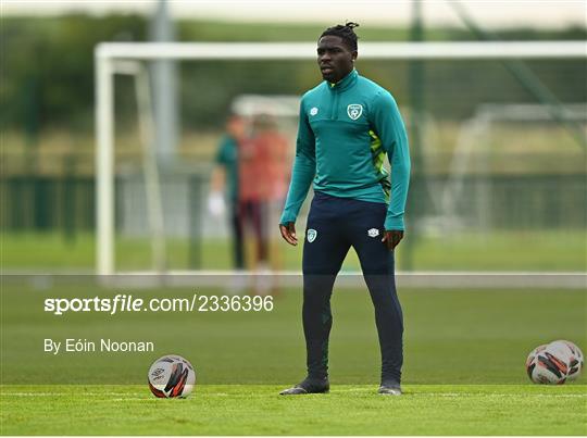 Republic of Ireland U21's Training Session Republic of Ireland U21's Training Session