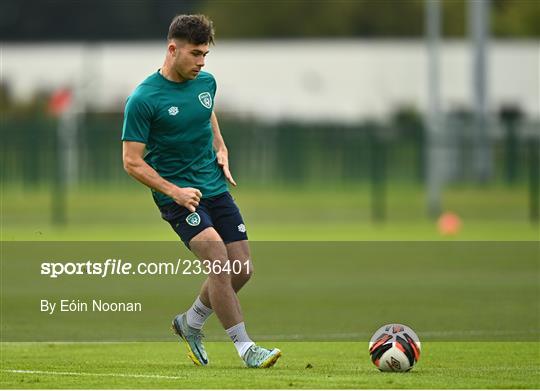 Republic of Ireland U21's Training Session