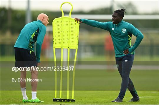 Republic of Ireland U21's Training Session Republic of Ireland U21's Training Session