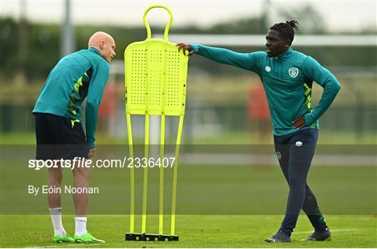 Republic of Ireland U21's Training Session