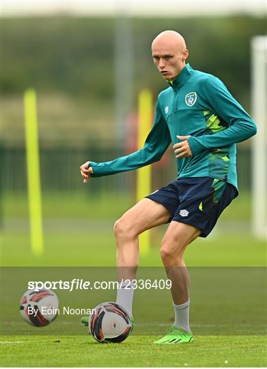 Republic of Ireland U21's Training Session Republic of Ireland U21's Training Session