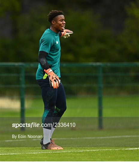 Republic of Ireland U21's Training Session Republic of Ireland U21's Training Session