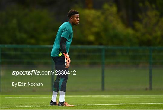 Republic of Ireland U21's Training Session Republic of Ireland U21's Training Session