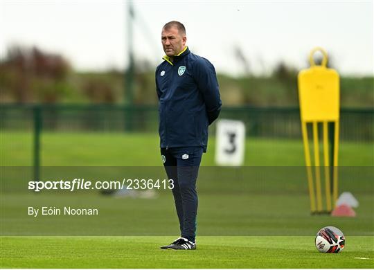 Republic of Ireland U21's Training Session