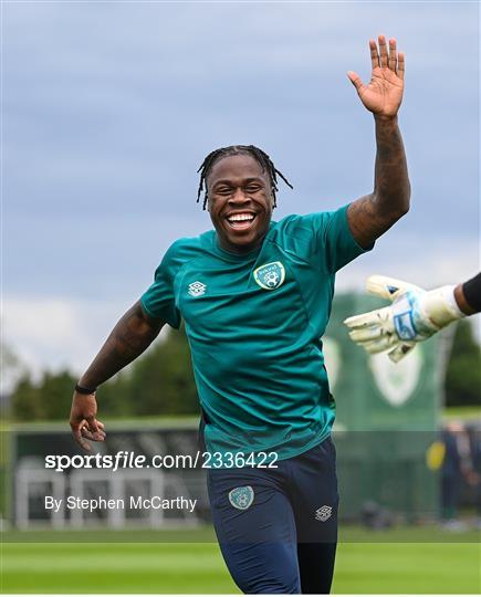 Republic of Ireland Press Conference & Training Session Republic of Ireland Press Conference & Training Session