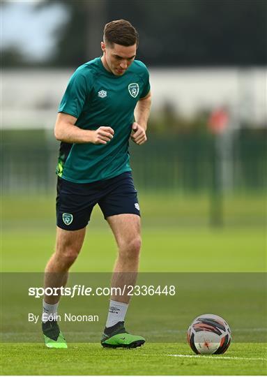 Republic of Ireland U21's Training Session Republic of Ireland U21's Training Session