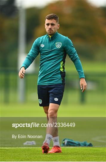 Republic of Ireland U21's Training Session Republic of Ireland U21's Training Session
