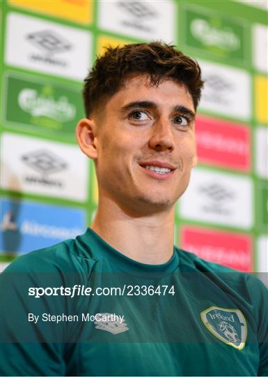 Republic of Ireland Press Conference & Training Session Republic of Ireland Press Conference & Training Session