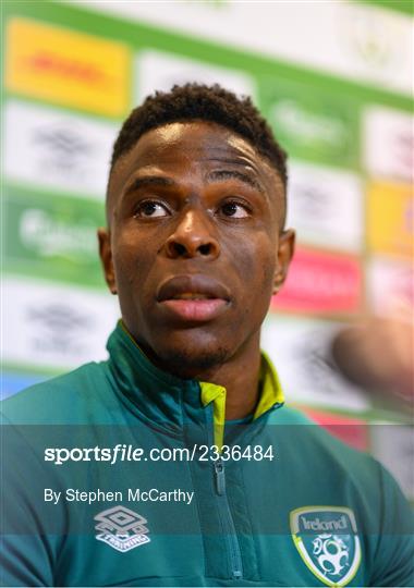 Republic of Ireland Press Conference & Training Session Republic of Ireland Press Conference & Training Session