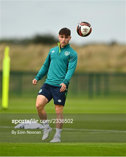 Republic of Ireland U21's Training Session