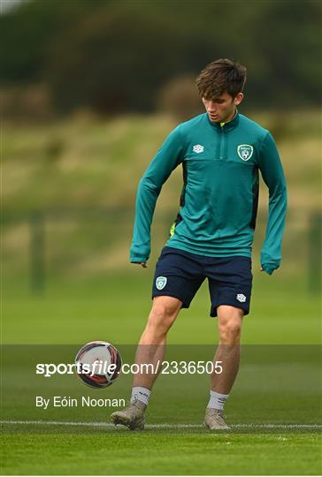 Republic of Ireland U21's Training Session Republic of Ireland U21's Training Session