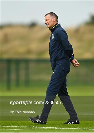 Republic of Ireland U21's Training Session Republic of Ireland U21's Training Session